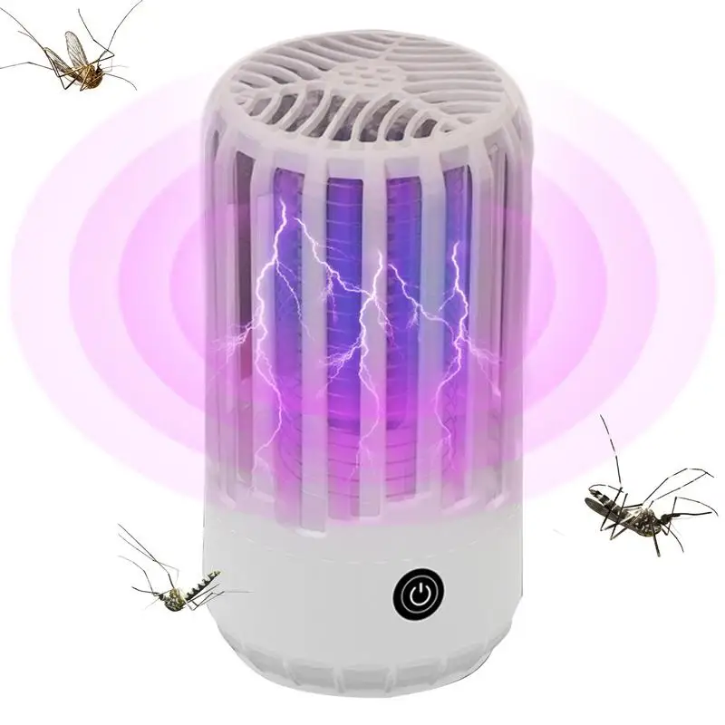 Fly Zapper 360-градусная лампа от комаров освещение USB электрическая мухобойка