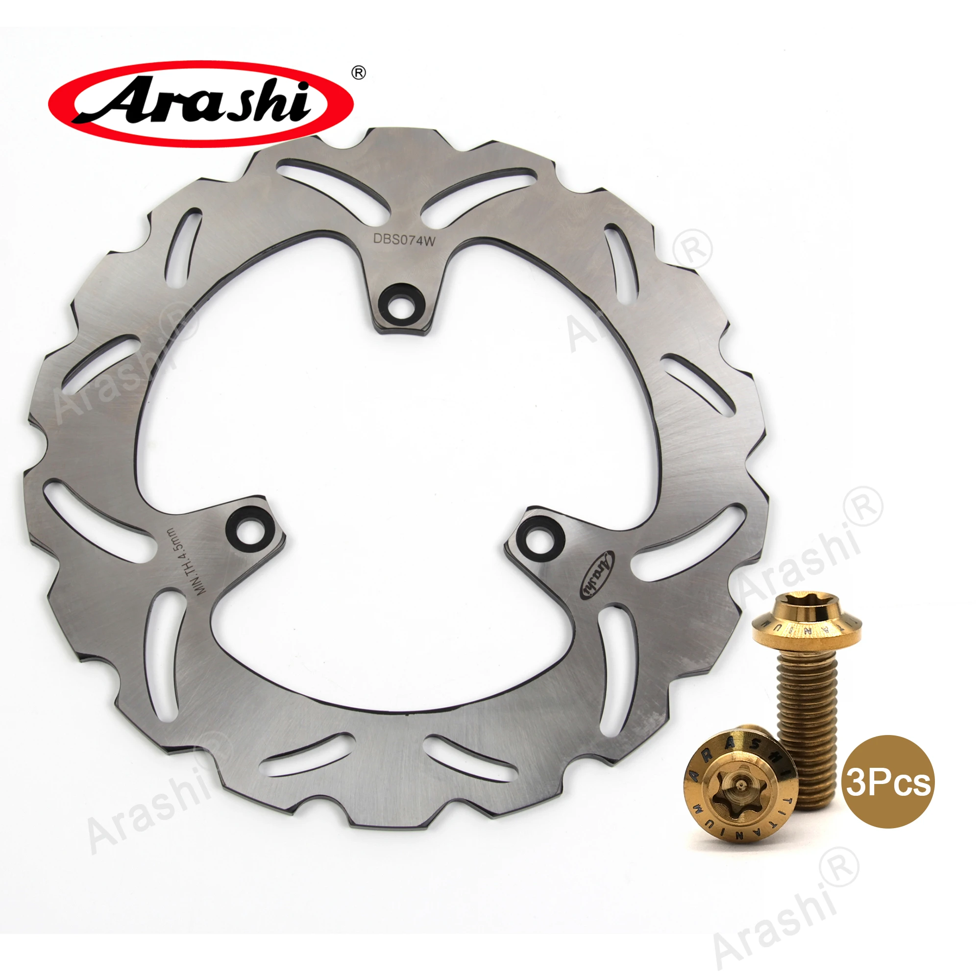 

ARASHI для YAMAHA YP 250 Majesty 250 1999-2007 задние тормозные диски CNC диски YP 250 Majesty DX de luxe ABS D 250 2000-2003