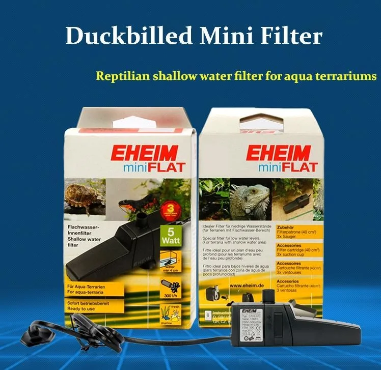 

EHEIM 2203 Duckbilled Shallow Water Filter For Aqua Terrariums Indoor Water Filter Reptilia Fortoise Use
