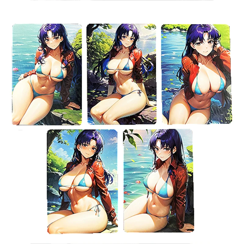 

5 шт./набор Katsuragi миксато рефракционный композитный технологический цветной флеш-накопитель ACG Kawaii аниме флэш-карта подарки игрушки