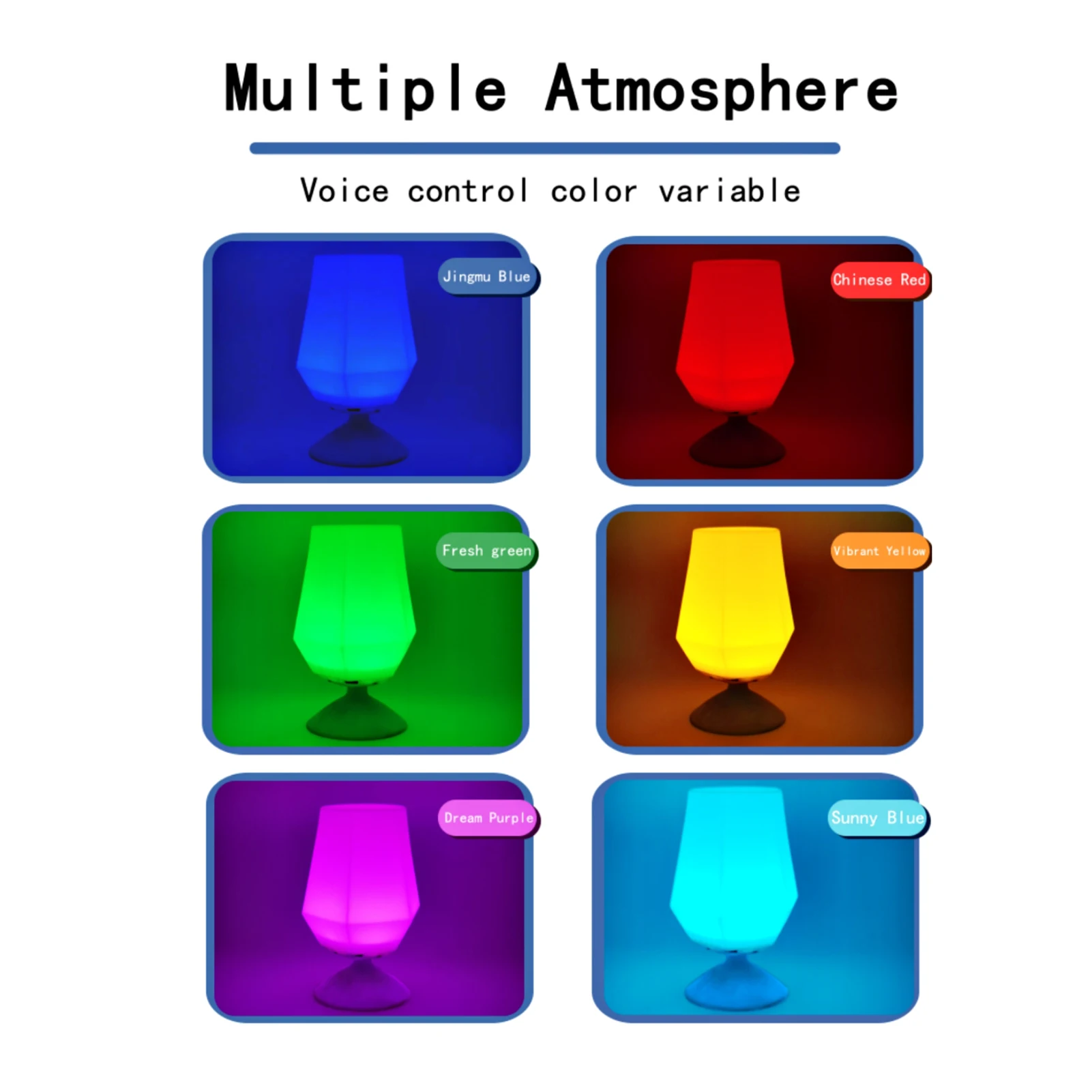 

Night Light For Kids Dimmable Smart Table Lamps Tunable Bedside RGB Color Changing Ambient Night Light For Bedroom Office