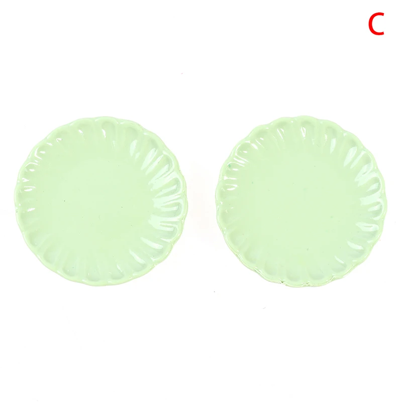 

2 шт. красочные кухонные игрушки, обеденные тарелки, кукла, прочные мини-блюда, столовая посуда