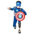 Детский костюм супергероя из фильма Фэнтези, капитан, зимний костюм для косплея, маска на Хэллоуин для мальчиков и девочек, карнавальные принадлежности