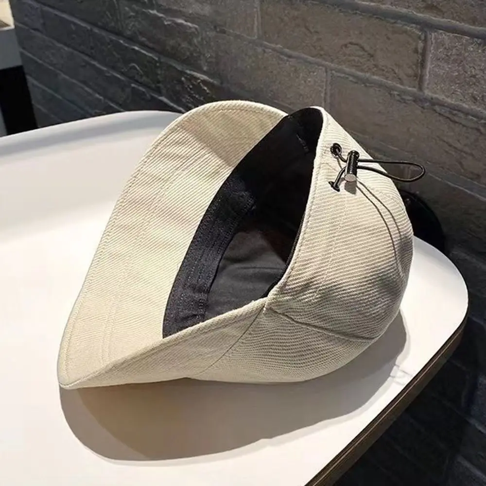 

For Girls Sunscreen Cap Cotton For Women Outdoor Snapback Hat Korean Style Cap Fisherman Hat Baseball Cap Visors Cap