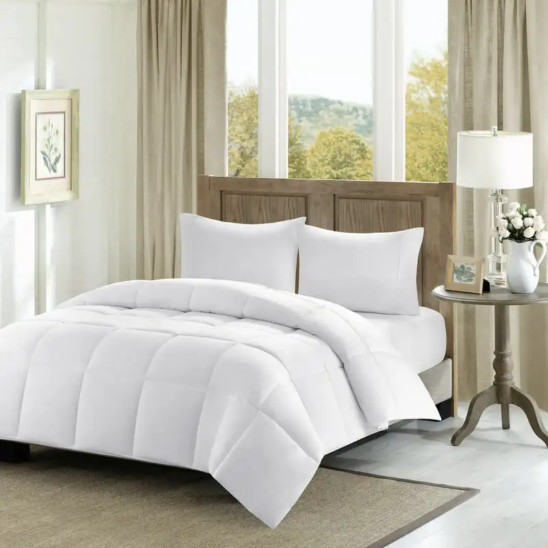 

Westport 300 Thread Count Cotton Percale Down Alternative Comforter, Twin/Twin XL