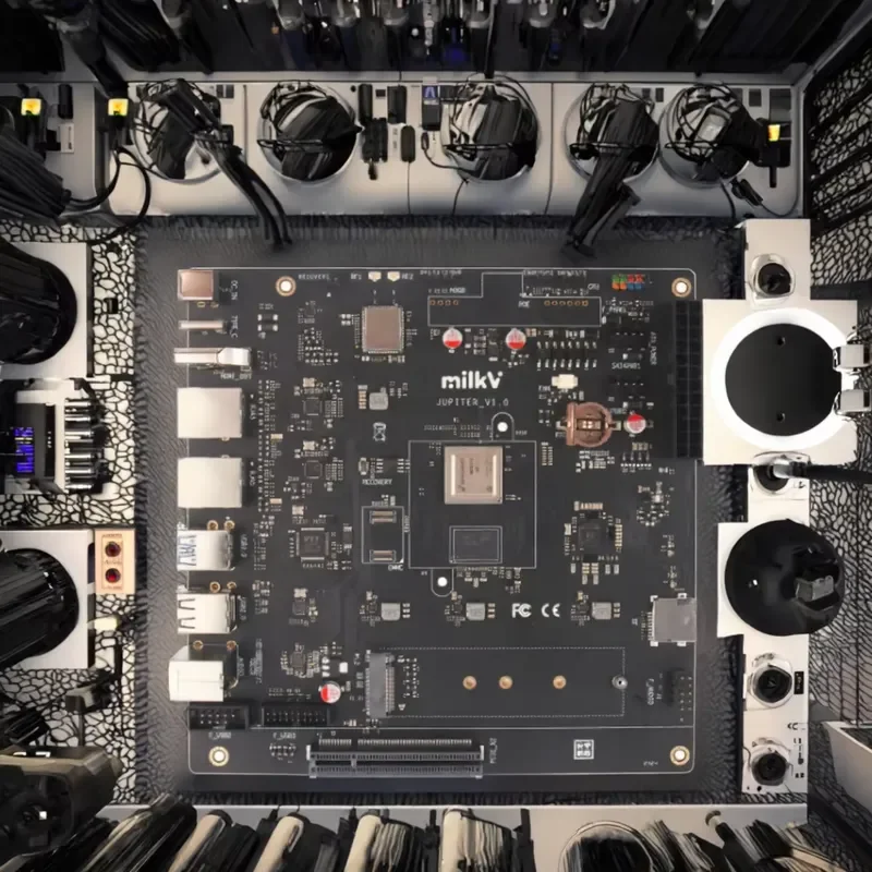 Фото Плата разработки Milk-V Jupiter Spacemit K1/M1 Mini-ITX для промышленного интернета вещей №3