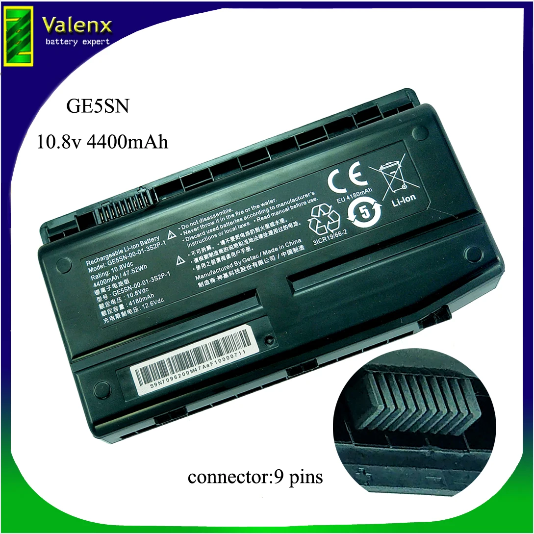 Bateria Ge5sn00123s2p-0 Ge5sn-00-01-3s2p-1 para Mechrevo X7ti-h X7ti-s1 X7ti Senhor m6 Hpro X7ti Gtx