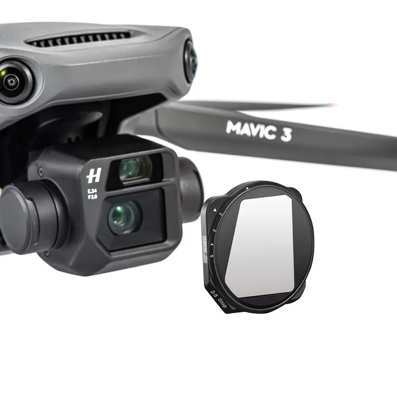 Фото Для дрона DJI Mavic 3 для аэрофотосъемки VND/CPL/GND многослойный оптический фильтр аксессуары №3