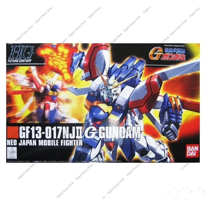 Фото Специальное предложение: Оригинальная модель Bandai Gundam HGFC GF13-017NJII GOD GUNDAM, сборная модель, аниме-фигурка, игрушка-конструктор Gunpla №3
