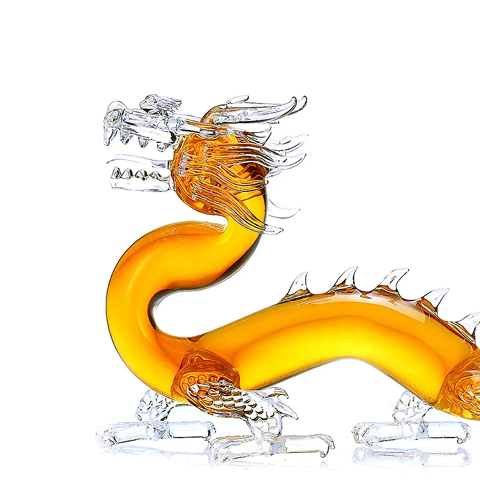 

Whisky Decanter Glass Dragon Figurine Gifts Novelty Tools for Home Men