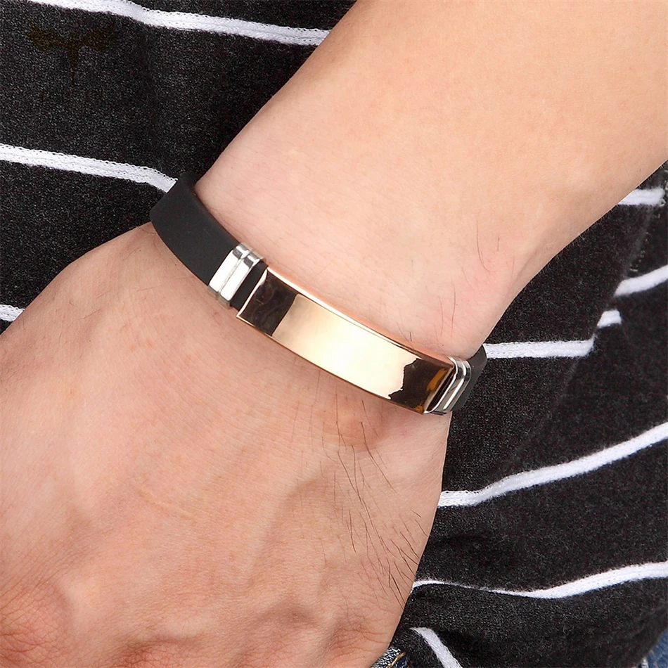 Браслет из нержавеющей стали с идентификацией