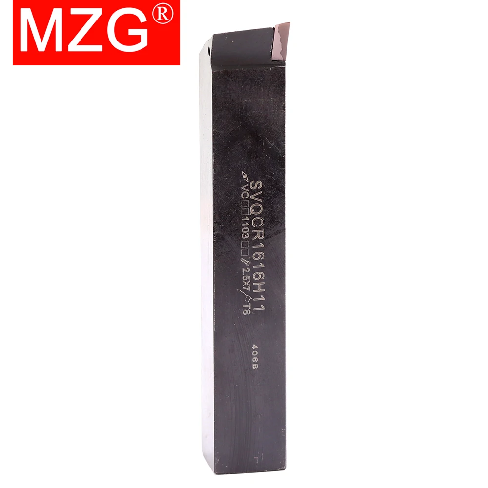 MZG SVQCR1616 SVQCR2020 SVQCR2525 Внешний токарный инструмент SVQCR SVQCL Режущий брусок VCGT Вставка