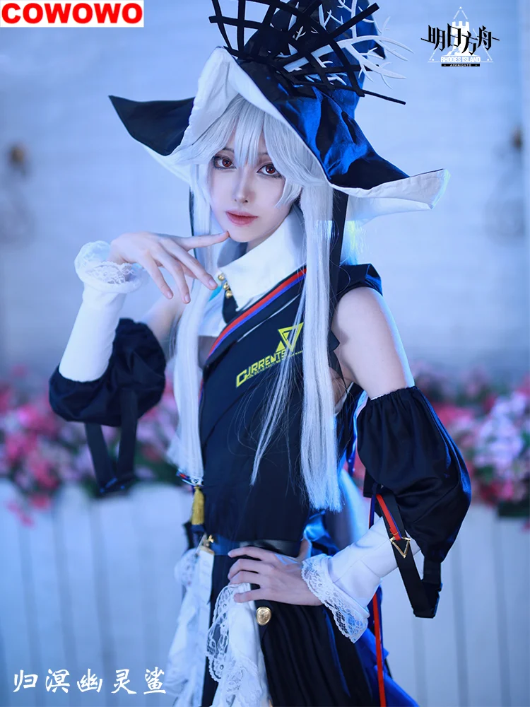 COWOWO Arknights Spectre The Unchained женский косплей костюм Cos Game аниме вечерние униформа