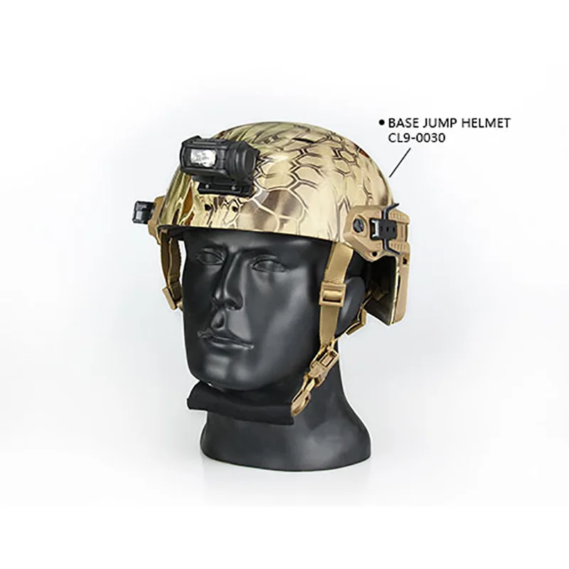 

PPT While/Red/Green Head Light Tactical Helmet Flashlight Fit For Outdoor Sports and Camping PP15-0065