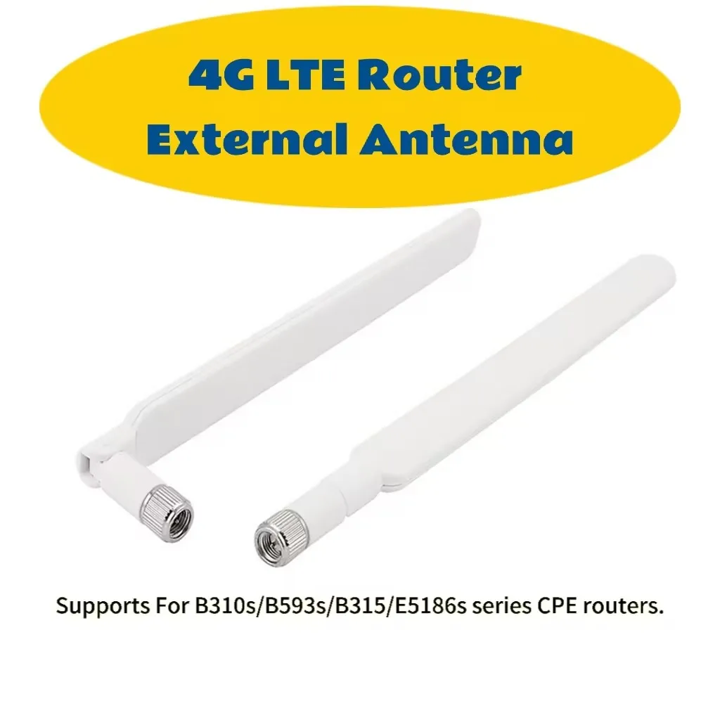 

2PCS 4G Omni Antenna 10dbi for Huawei B593 B880 B310 B890 B315 4G LTE Router External Antenna