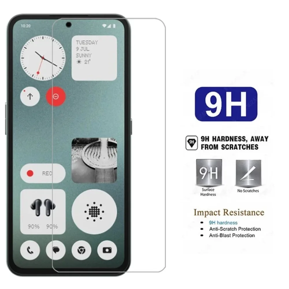 5 шт. закаленное стекло для телефона ничего CMF 1 стеклянная Защита экрана 2