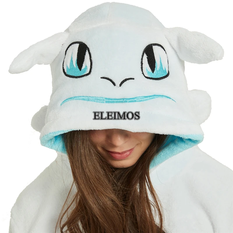 Halloween Onesie Cartoon Toothless Pajama For Adult Kids Women Men Animal Kigurumis Pyjamas Homewear Cosplay Party Costume