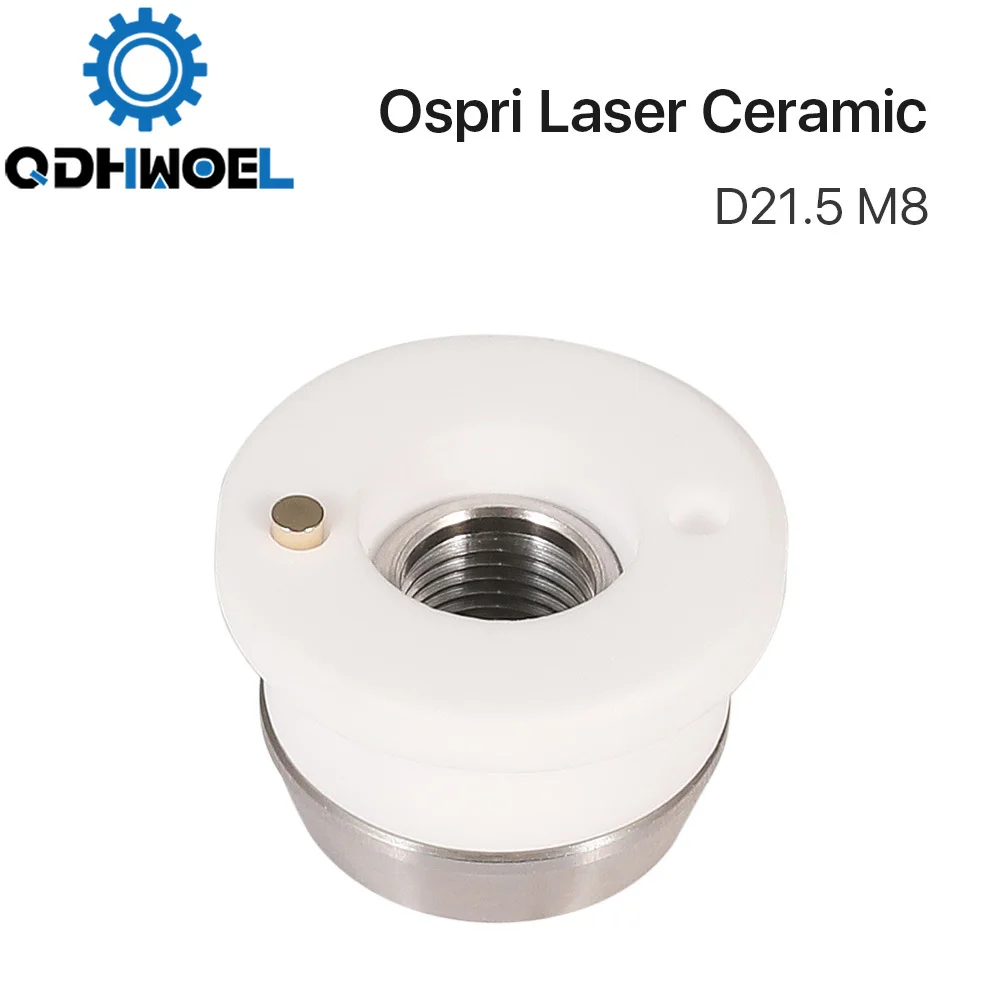 

3D Laser Head Ceramic Bodor D21.5 M8 Laser Ceramic Nozzle Holder for 1064nm Laser Cutting Head Sensor Accessories