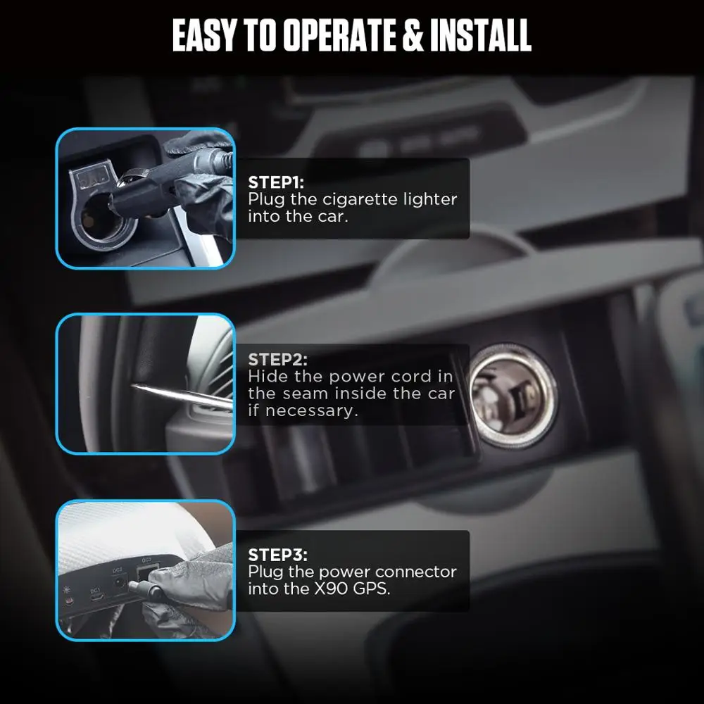 $55.00 AUTOOL X90 GPS Speed Slope Meter Inclinometer Car HUD Automotive Tilt Pitch Angle Protractor Latitude Longitude Smart Compass