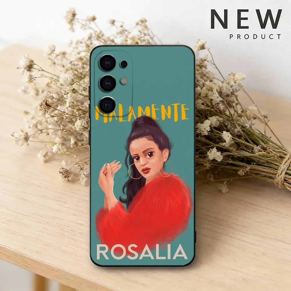 Чехол для телефона Singer Rosalia для Samsung S26,25,24,21,22,23,30,20,Ultra,Plus,Fe,Lite, черный, мягкий чехол (art.: 3920d83e80cfd) - 3920d83e80cfd