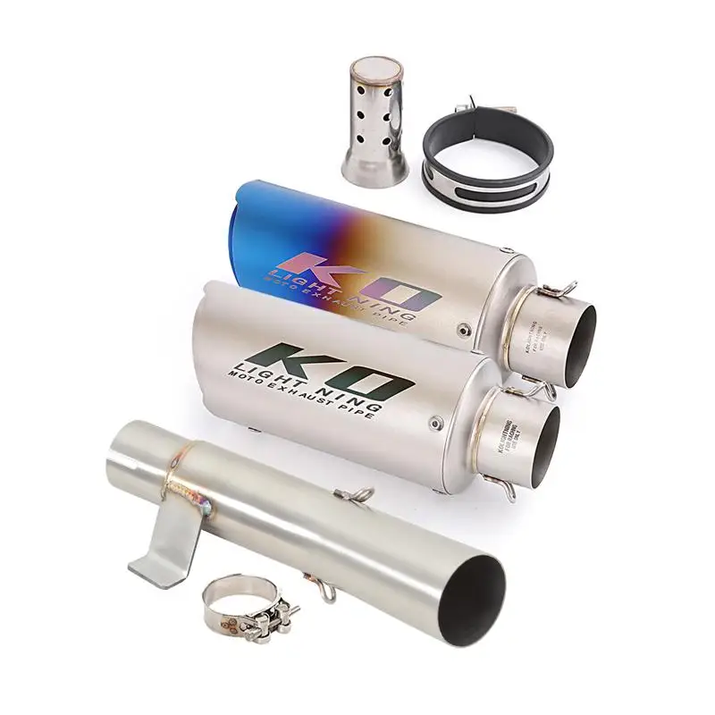 51 мм наконечники для KOVE 400X 500X Euro5 2019-2024 510X 2023-2024 выхлопной глушитель мотоцикла