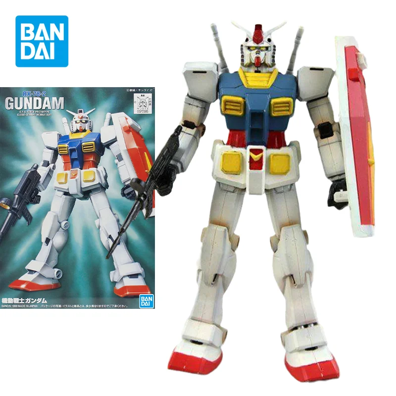 Anime Figure  1/144 Fg-01 Rx-78-2 Action Figures Collectible Ornaments Toys Gifts For Kids