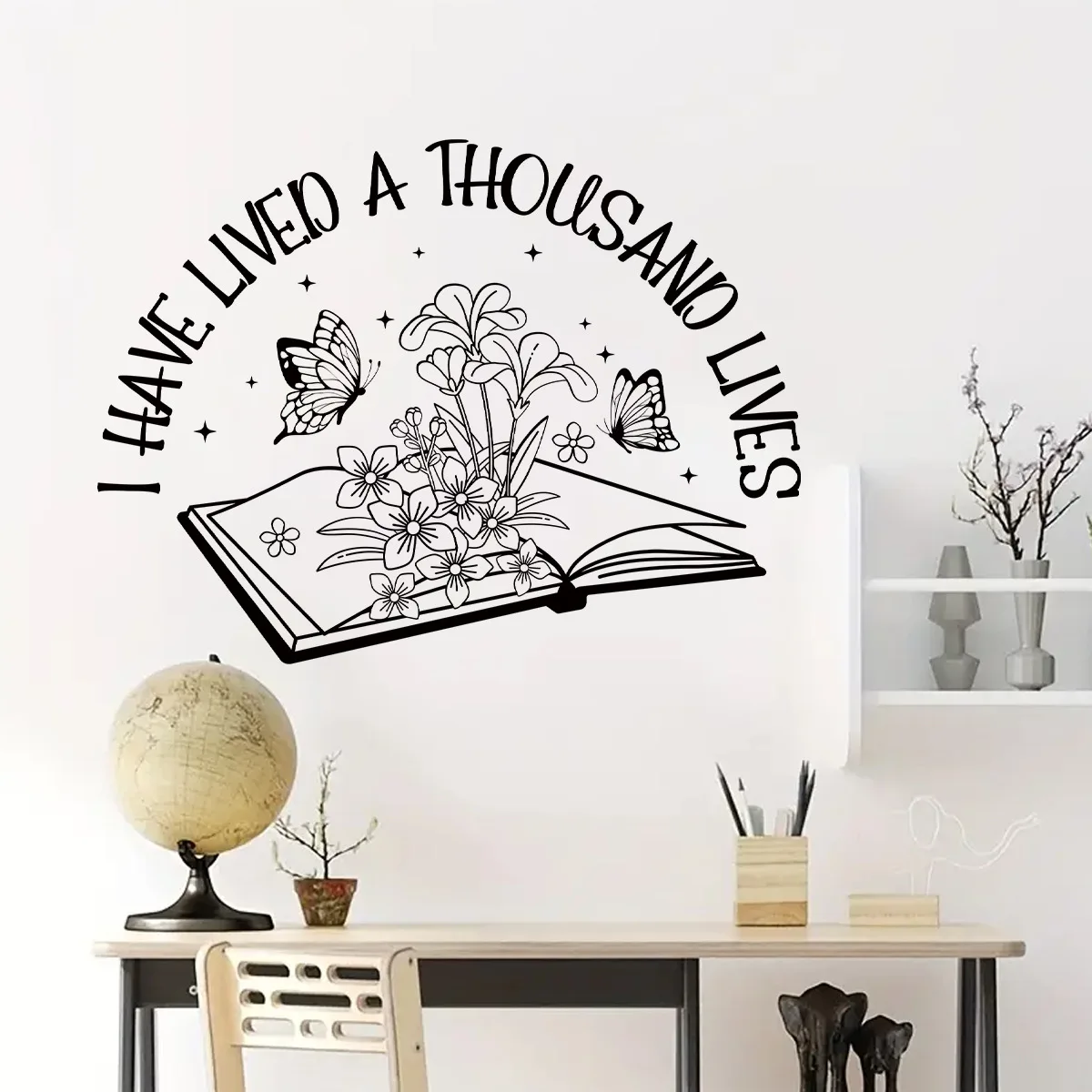 ПВХ наклейки для стен Ins стиль