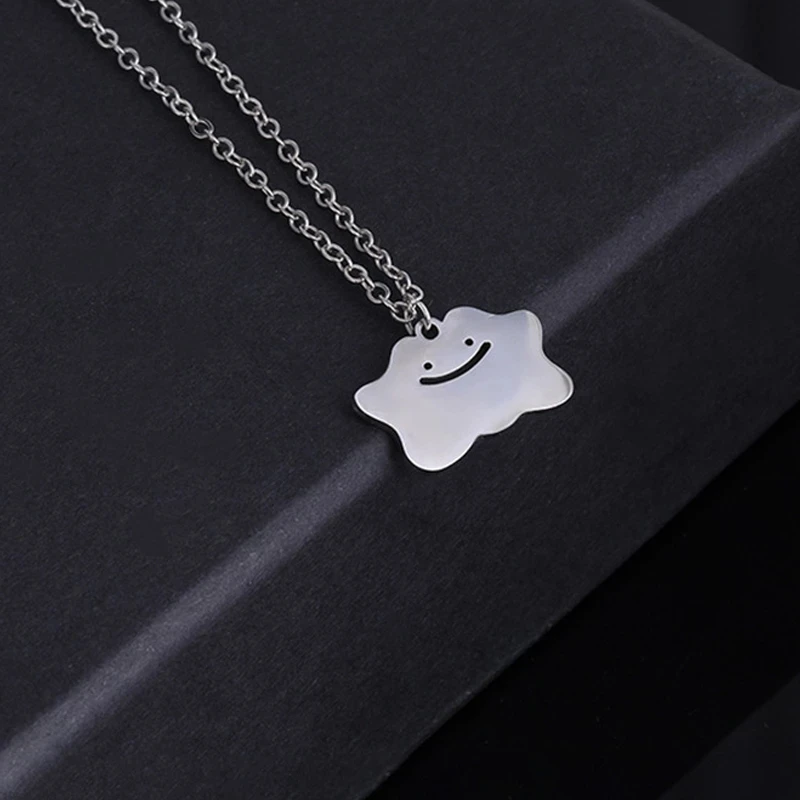 

Irregular Mens Hip Hop Necklace Smile Face Pendant Necklace Cute Funny Expression Necklaces for Women Wholesale Jewelry 2022