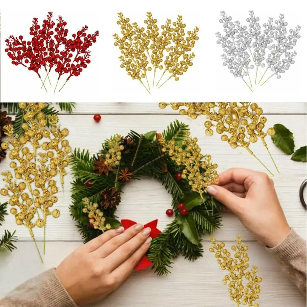 

Christmas 2022 Novelties Ornaments New Year's Garland Festoon Decoration 2023 Home Interior Tree Decorations Wreath Door Front