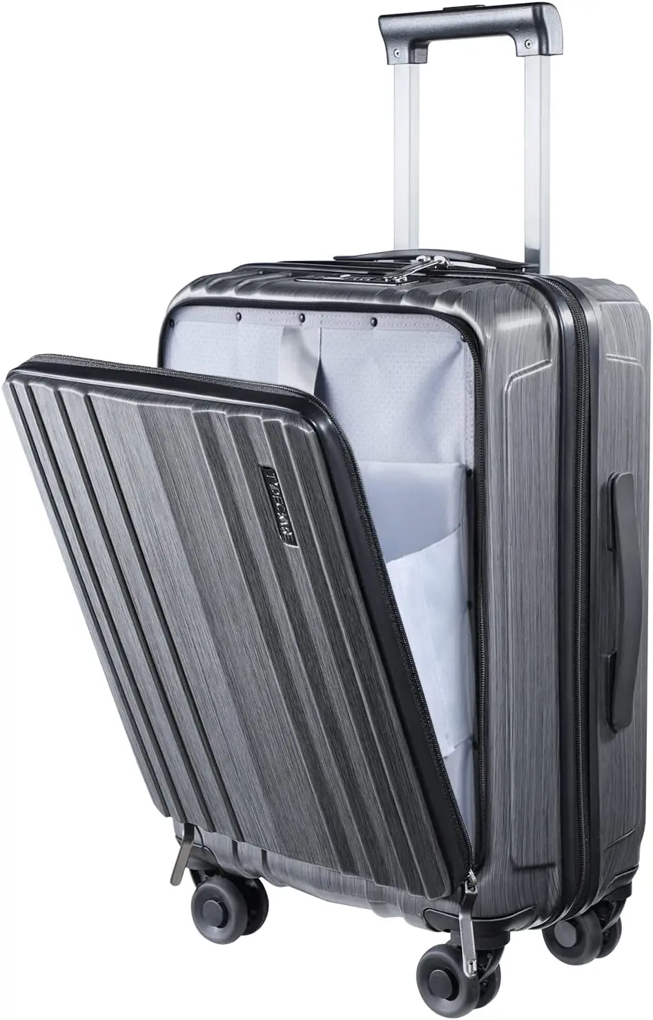 21 Inch With Front Pocket For 15.6" Laptop Lightweight Abs+p
