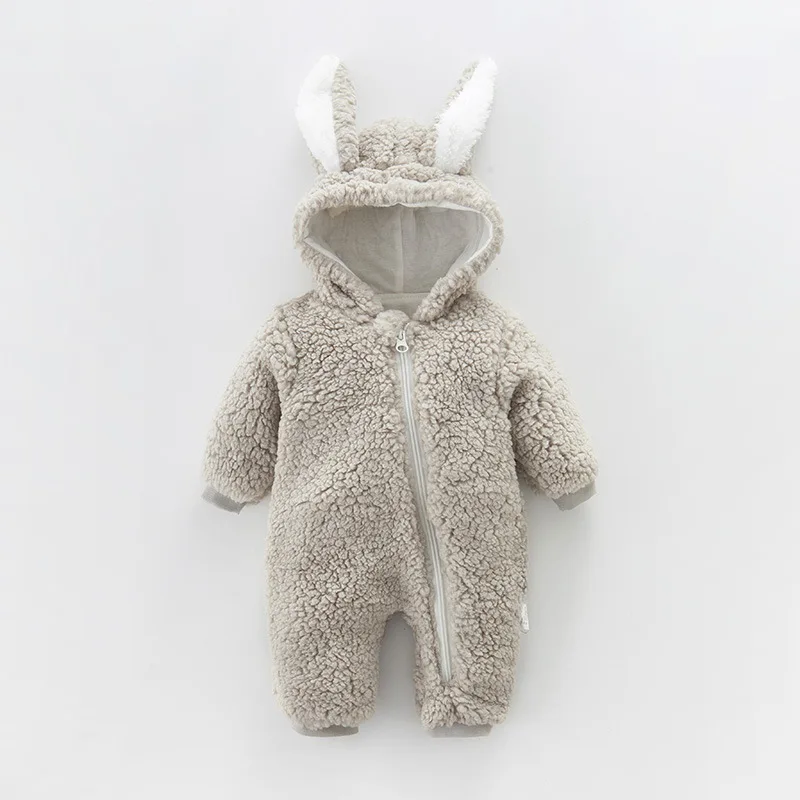 

Детский флисовый комбинезон с длинным рукавом, на осень/зиму