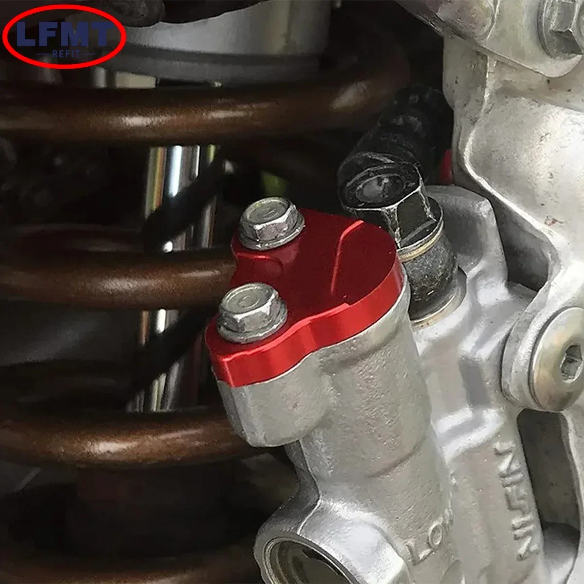 Передняя и задняя крышка бачка тормозной жидкости с ЧПУ для HONDA CRF CR CRF150R CR150R CR250R