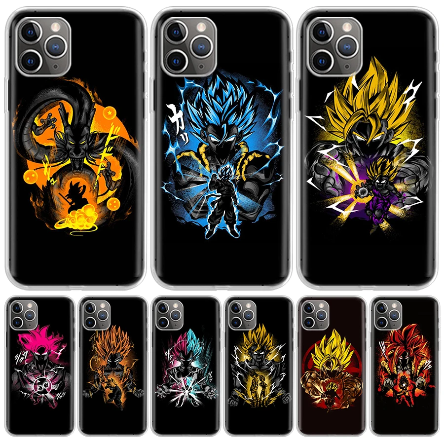 

Dragon Ball Backgrounds For iPhone 11 13 Pro Max 12 Mini Phone Case X XS XR 6 6S 8 7 Plus SE Apple 5 5S Fundas Cover Coque Capa