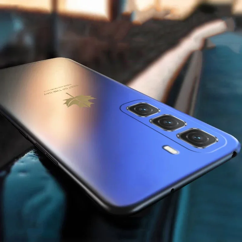 Фото Для infinix Hot 60 Pro Plus 5G Cover Роскошный силиконовый чехол из ТПУ с кленовым листом для infinix Hot 60i 60 Pro Plus Shell Funda Capa №4