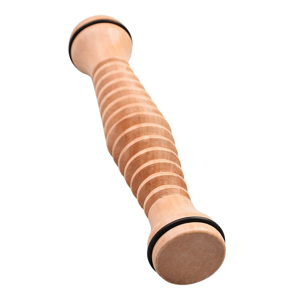 

Foot Roller Woodenfasciitis Tool Messager Muscle Acupointsha Gua Spiky Stick Wheel Point Trigger Acupressure Planter Plantar