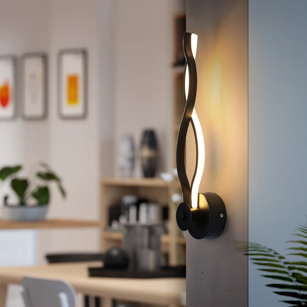 Led Wall Light Nordic Modern Minimalist Wall Lamps For Home Living Room Decor Bedroom Bedside Wall Sconce Lighting Fixture