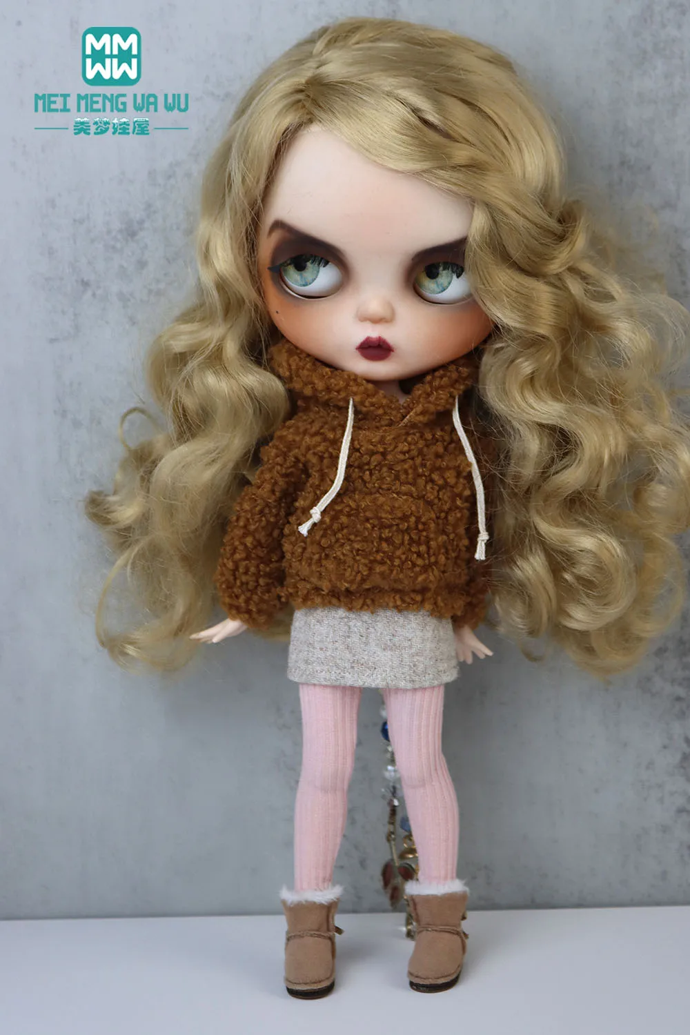 

Новая Одежда для кукол Blyth Azone OB22 OB24, аксессуары для кукол, модная шерстяная юбка, свободные джинсовые куртки