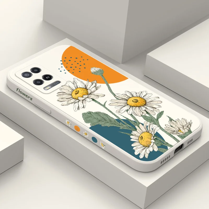 

Wild Daisies Case For OPPO A54 A74 A55 A57 A77 A78 A96 A76 A16 A15 A95 A94 A83 A53 A72 A52 A9 A5 A12 A31 2020 S 4G 5G Cover