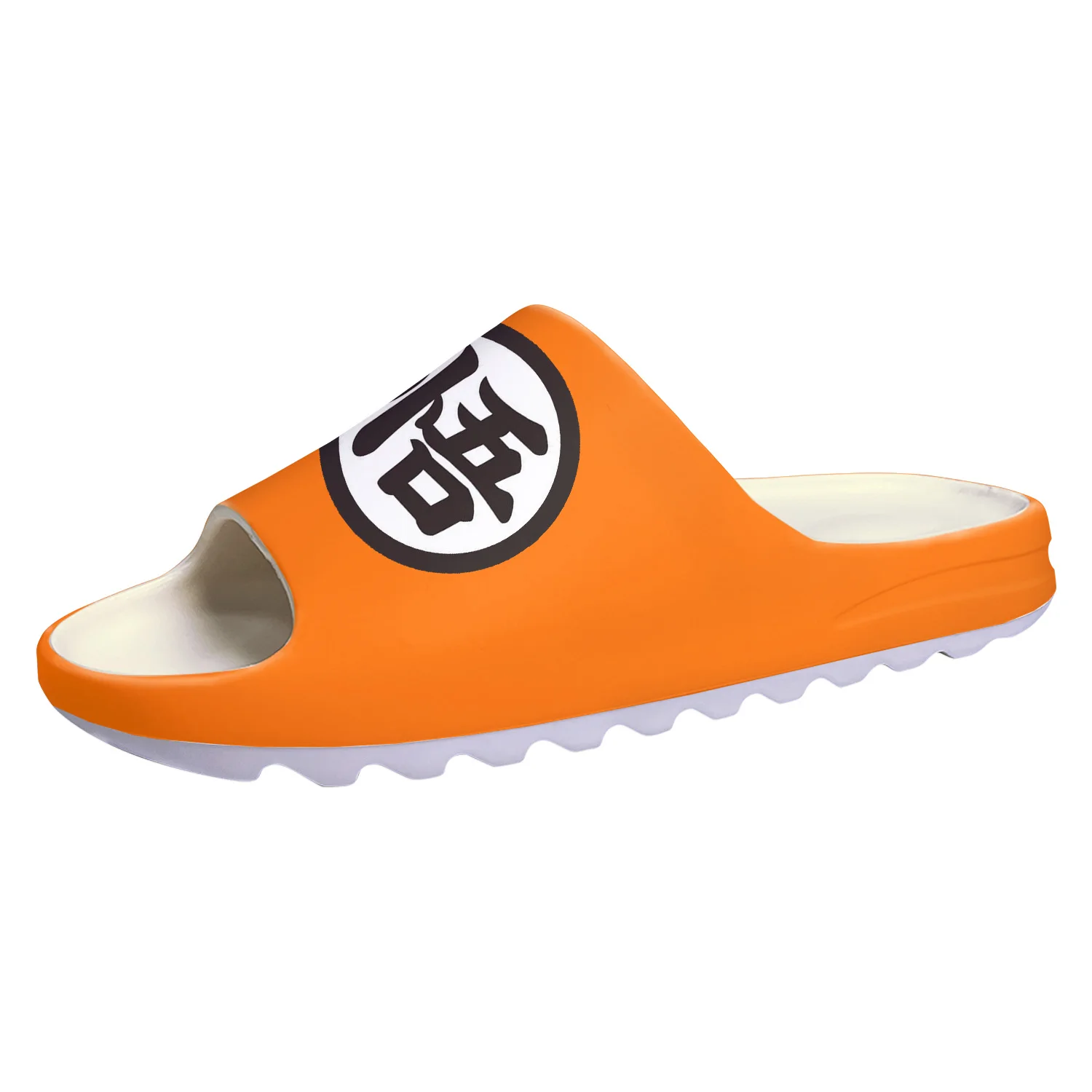 Hot Dragon Master Goku Logo Soft Sole Sllipers Home Clogs Customized Step On Water Shoes Mens Womens Teenager Step in Sandals