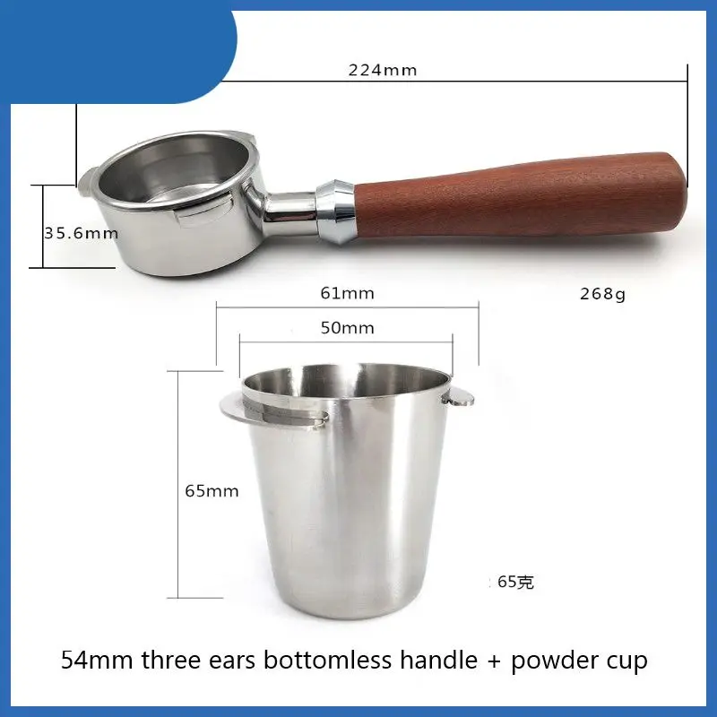 

Кружка для эспрессо, эспрессо, ручка-приемник из нержавеющей стали, 51-58 мм