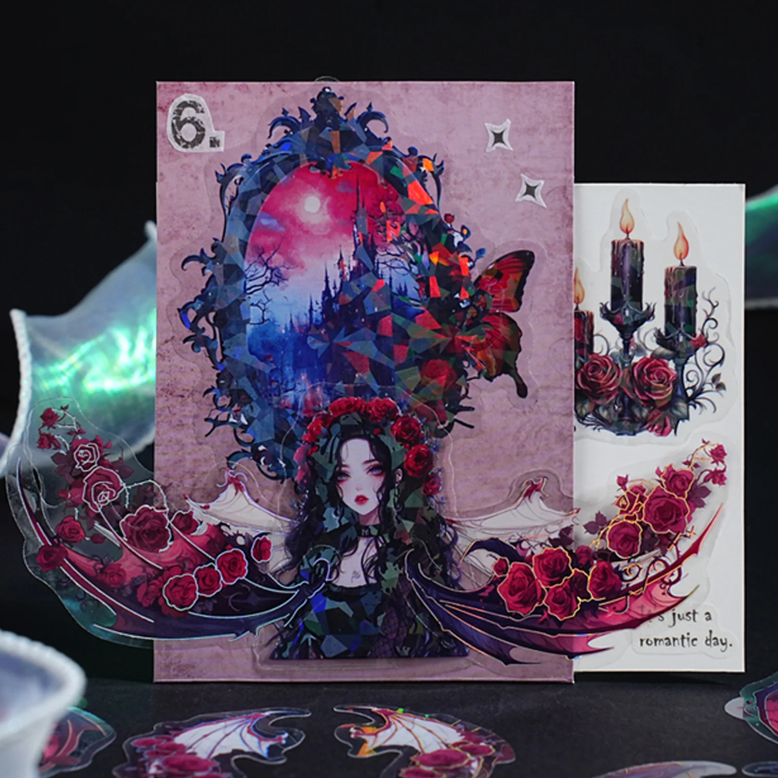 20 компл./1 лот кавайные канцелярские наклейки архангел дыхание дневник