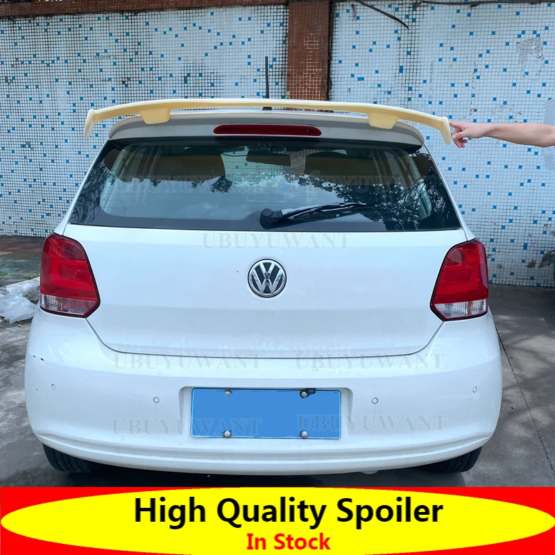 

Подходит для Volkswagen Polo 2011-2019, спойлер, высококачественный корпус из АБС-пластика, углеродное волокно, внешний вид, аксессуары для хэтчбека