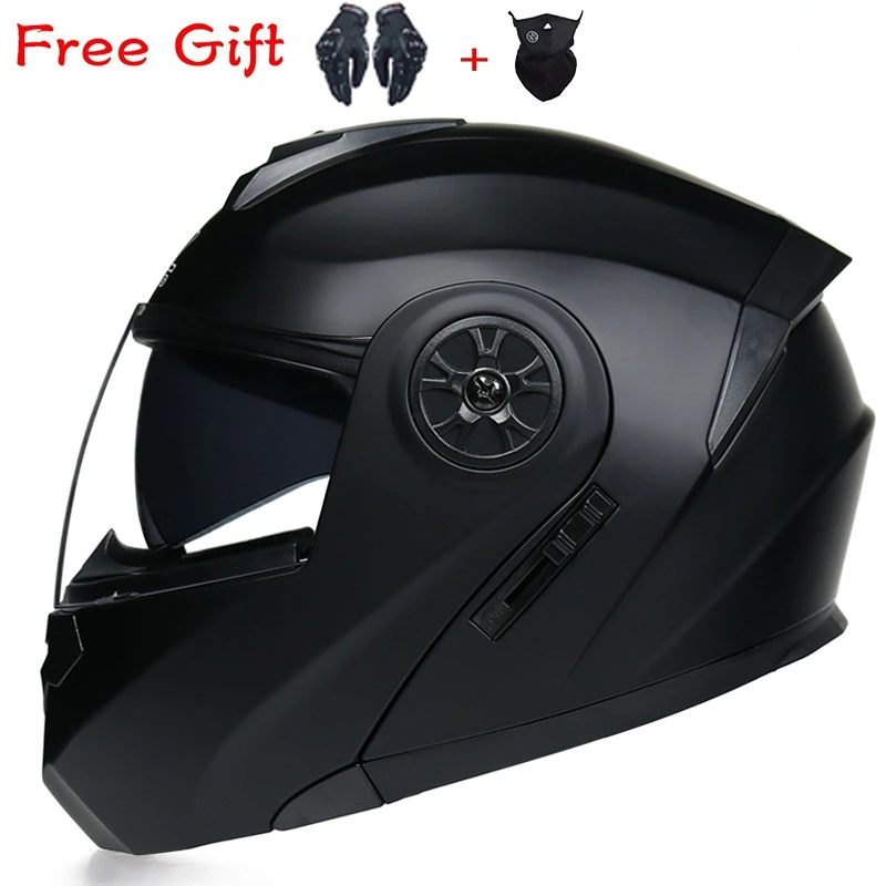 Motorcycle Helmet with Glove Mask Motorbike Helmet Full Face Motorcycle Flip Helmet Casco Perro Moto Motocross Helmet enlarge