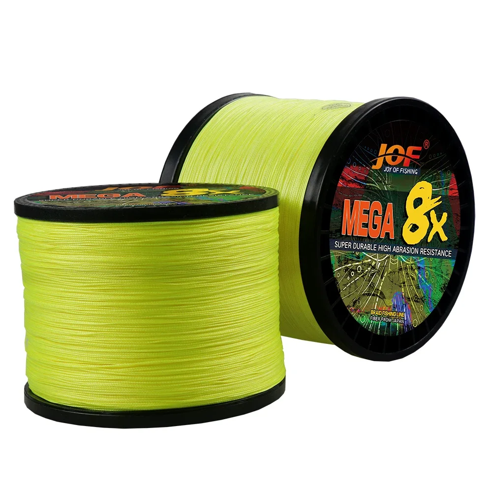 JOF Мощная мультифиламентная леска 8 нитей 500 м 1000 износостойкая полиэтиленовая