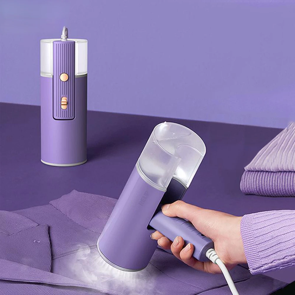 

Portable Garment Steamers Steam Iron for Clothes Mini Handheld Home&Travel Vertical Fast-Heat Cleaner Ironing 800W 130ml