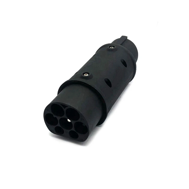 

32A EV зарядное устройство разъем тип 1 к Тип 2 EV адаптер EV разъем адаптера SAE J1772 к IEC62196