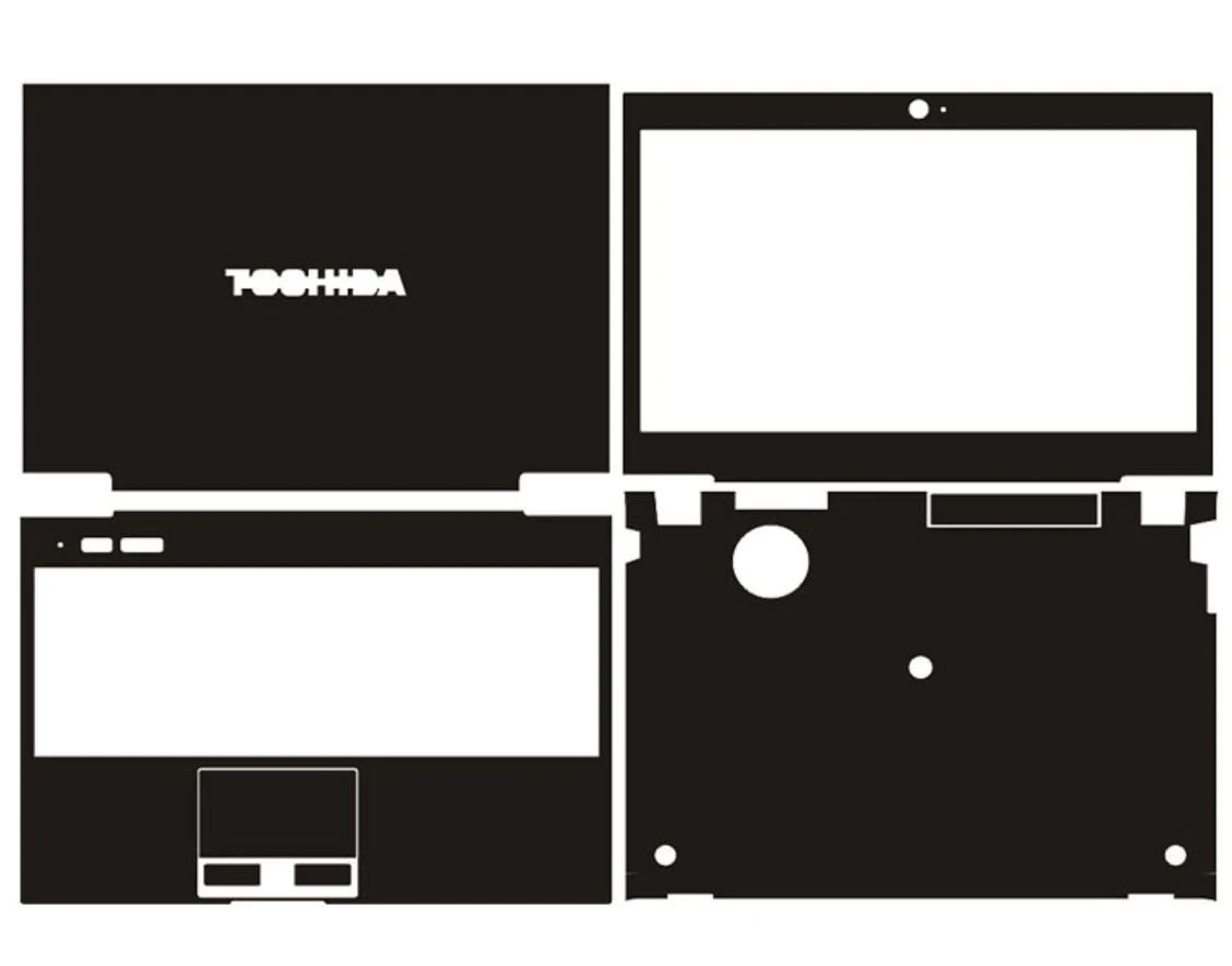

Защитная пленка для ноутбука Toshiba Portege Z830 Z930 13,3 дюйма, 4 шт.