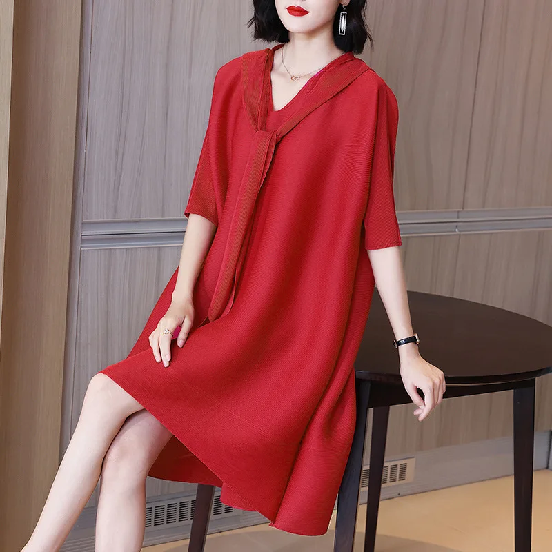

Fashion pregnant women's one-piece dress loose in summer 2021 Black