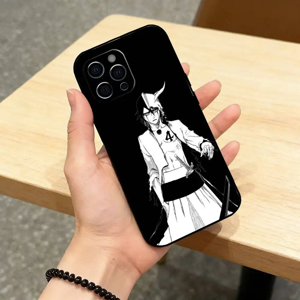 Чехол для телефона Ulquiorra Cifer B-Bleach M-Manga для iPhone 17, 16, 15, 14, 13, 12, 11 Plus, Pro Max, XS, мягкий силиконовый, черный (art.: 3920d9bd3dcd4) - 3920d9bd3dcd4