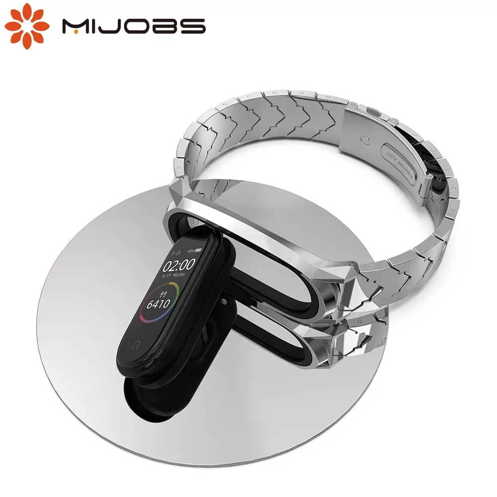 

Mi Band 7 Strap for Mi Band 6 5 4 3 Wristband for Xiaomi Mi Band 5 Bracelet Miband 4 Metal Wrist Belt Correa NFC Global Version